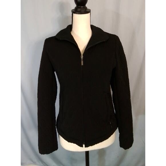 Gallery Petite quilter black jacket for winter - Picture 1 of 9